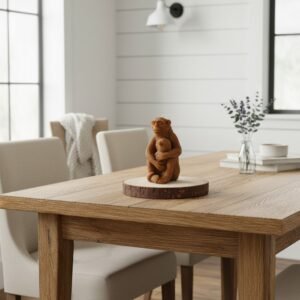 Monkey Statue Candle