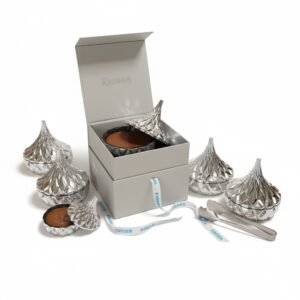 Chocolate Treat Candle W/Collectible Candy Dish