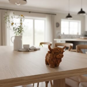 Highland Cow Candle