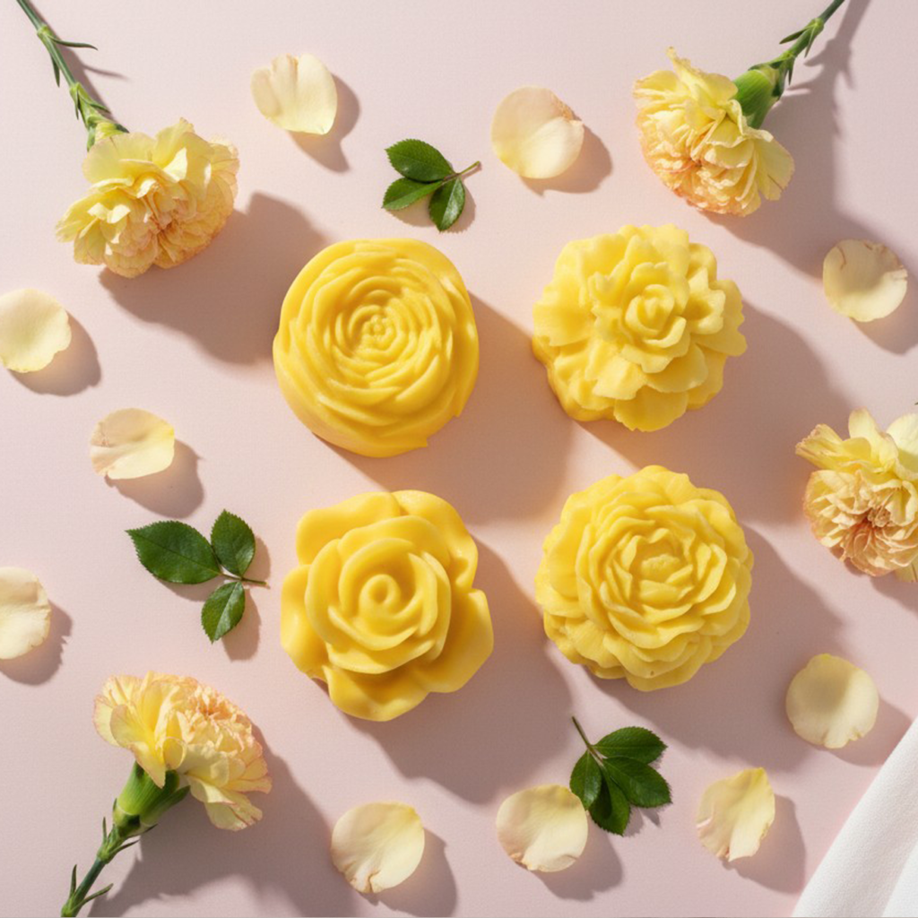 Yellow Sun Floral Wax Melts (Pack of 6)