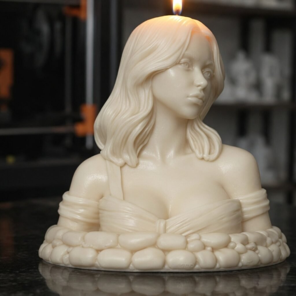 Sydney Sweeney Bust Bath Water Candle