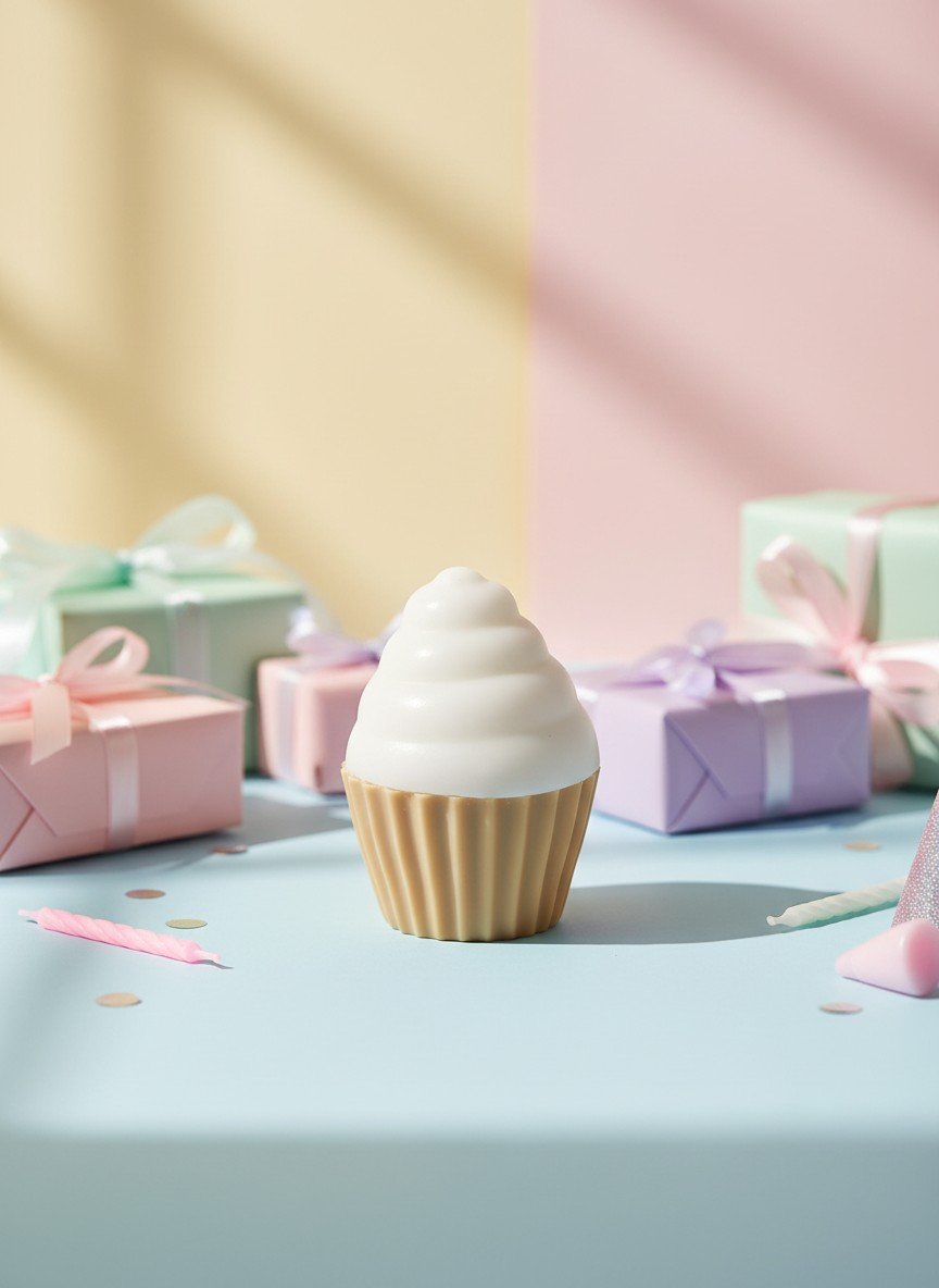 Birthday Cupcake Candle - Image 3