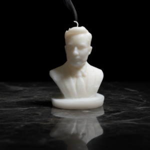 Elon Musk Bust Candle