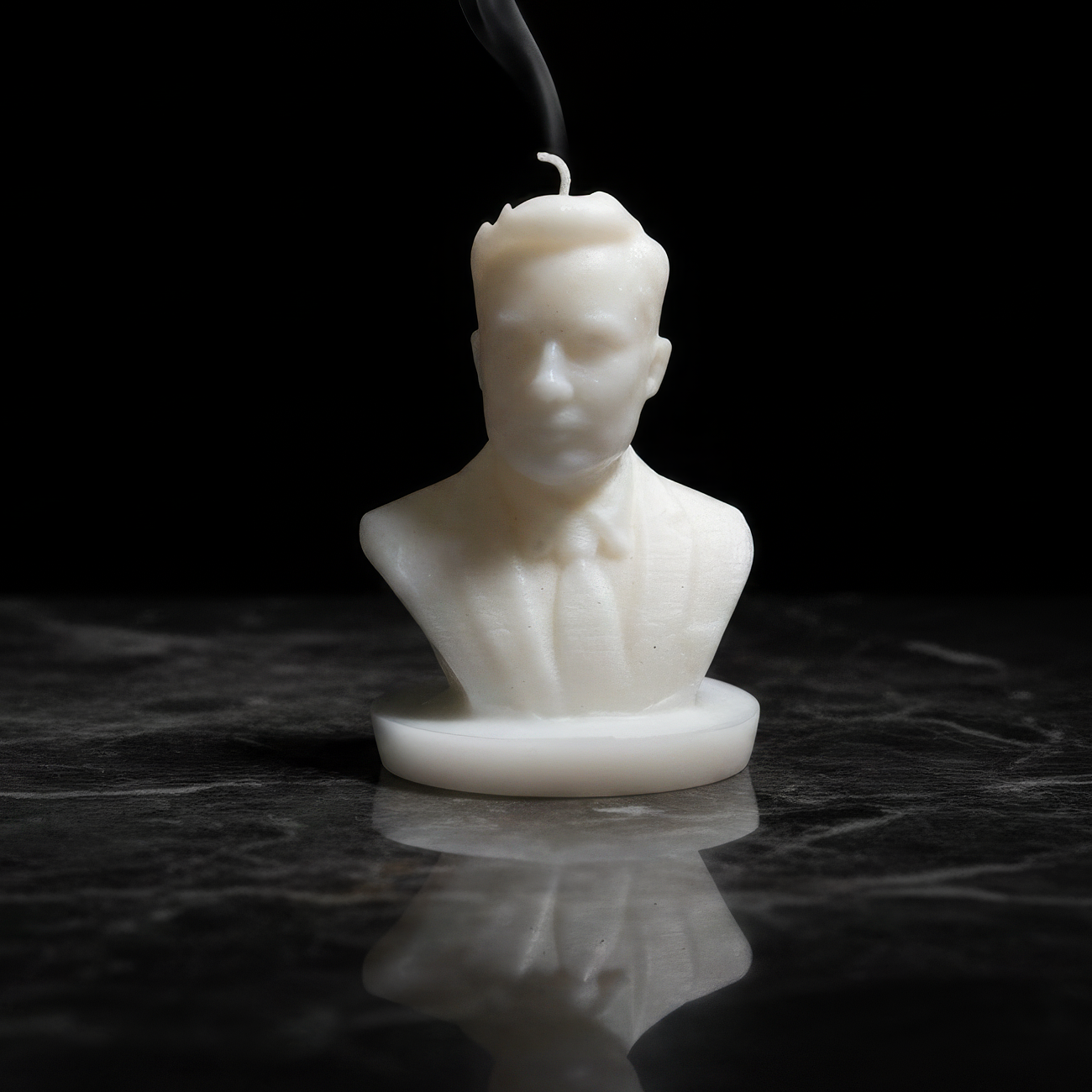 Elon Musk Bust Candle