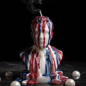 Limited Edition America 250th Anniversary Elon Musk Bust Candle
