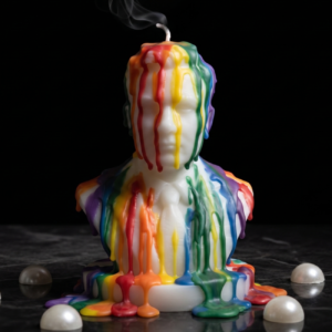 Elon Musk Pride Edition Candle