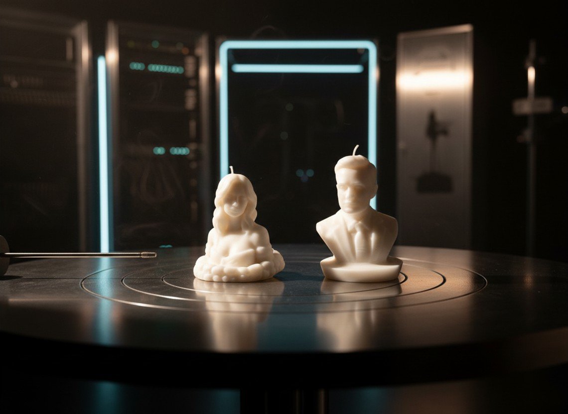 Sydney Sweeney Bust Bath Water Candle - Image 4