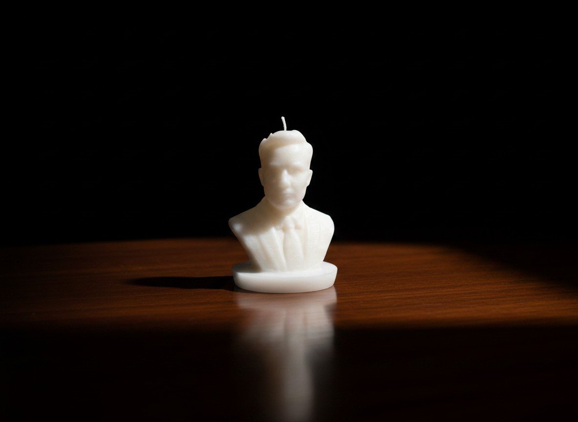 Elon Musk Bust Candle - Image 5